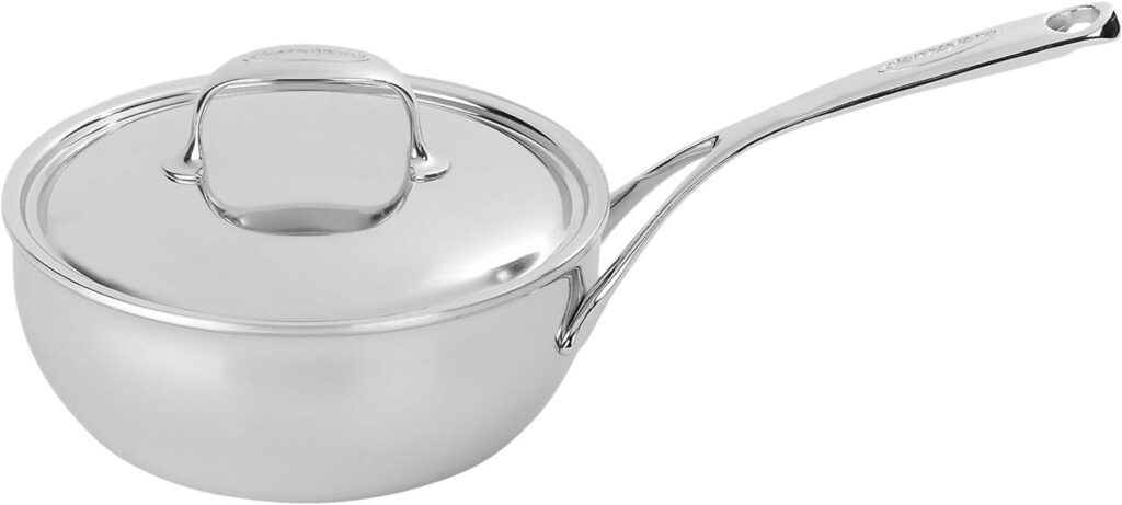 Demeyere Atlantis 2.1-qt Stainless Steel Saucier 