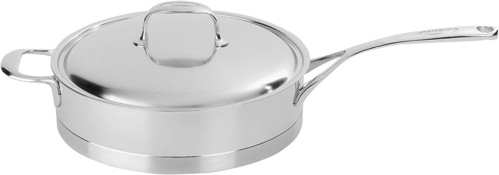 Demeyere Atlantis 2.6-Quart Sauté Pan with Lid 