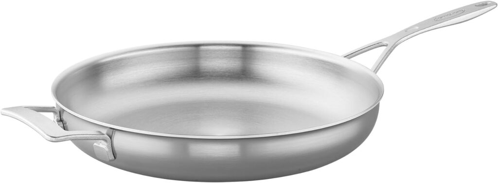 Demeyere Industry 5-Ply 12.5-inch Stainless Steel Fry Pan